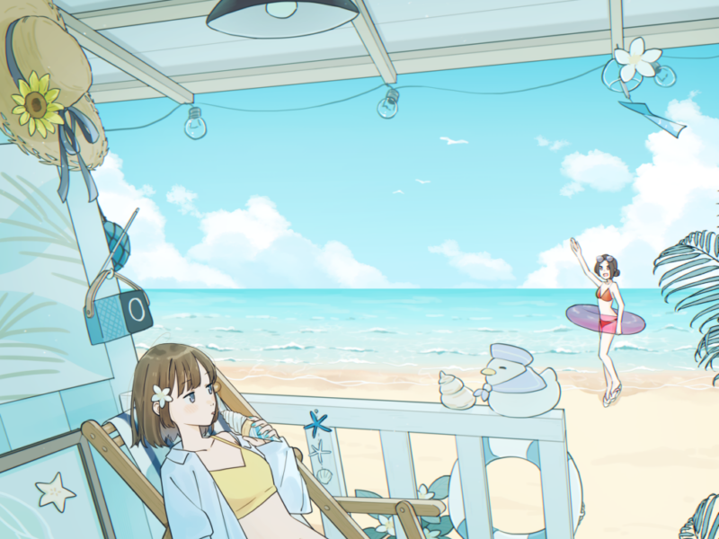 真夏の秘密基地