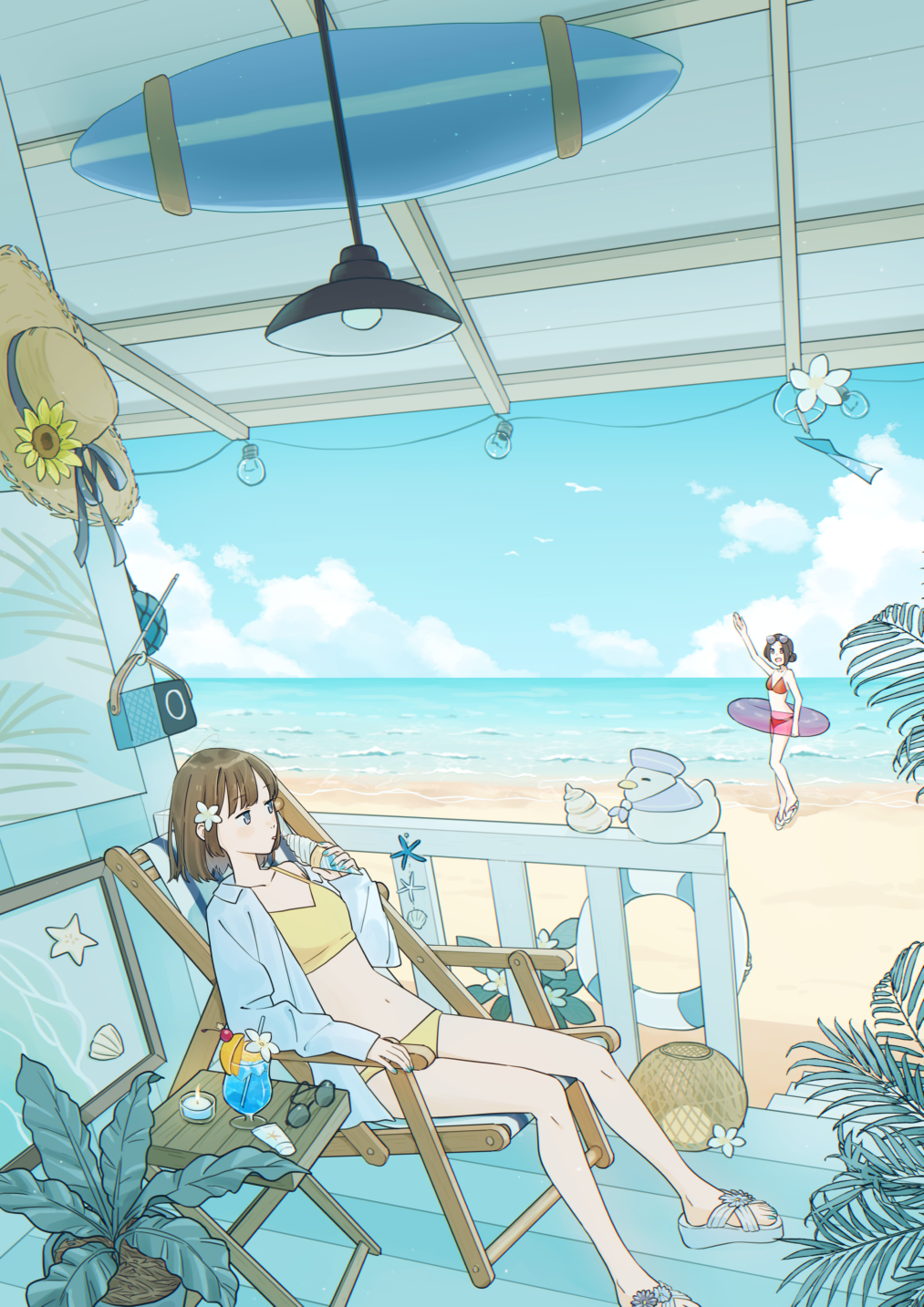 真夏の秘密基地
